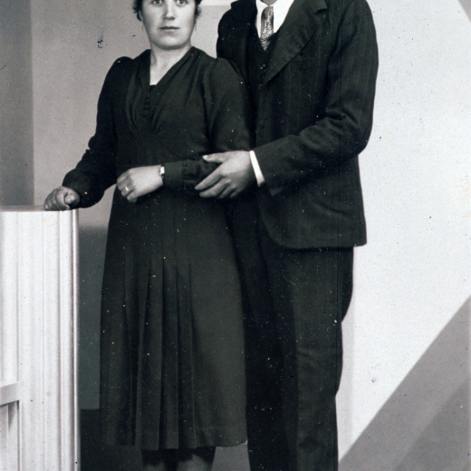 Joan Matas Call i Nativitat Soms Masferrer, matrimoni de Can Rauret de les Bories.
