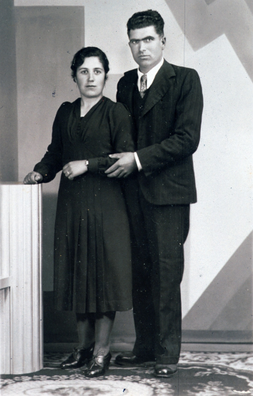 Joan Matas Call i Nativitat Soms Masferrer, matrimoni de Can Rauret de les Bories.