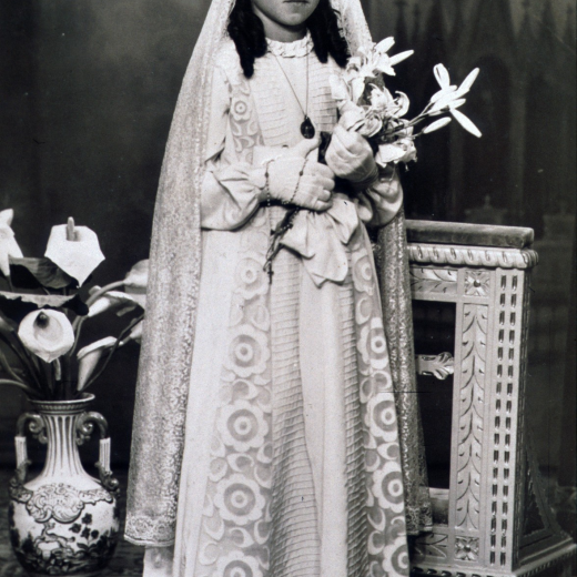 Maria Gener Ridorsa el dia de la Comunió