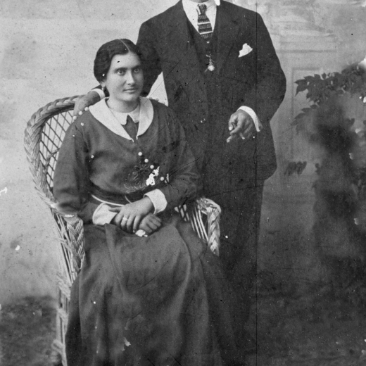 Teres Aymerich Turay i Joan Falgueras Clos, matrimoni de Can Bayell