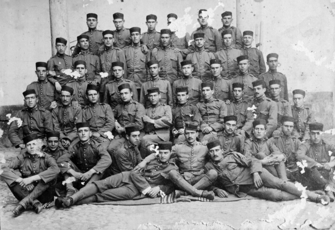 Soldats aproximadament de l'any 25, destacament de Girona.