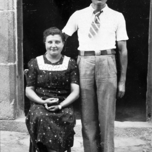 El matrimoni Felip Clos i Francisca Batalle