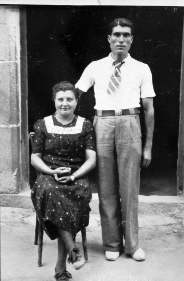 El matrimoni Felip Clos i Francisca Batalle