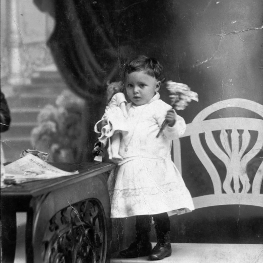 L'Assumpció Orech Clos quan era petiteta