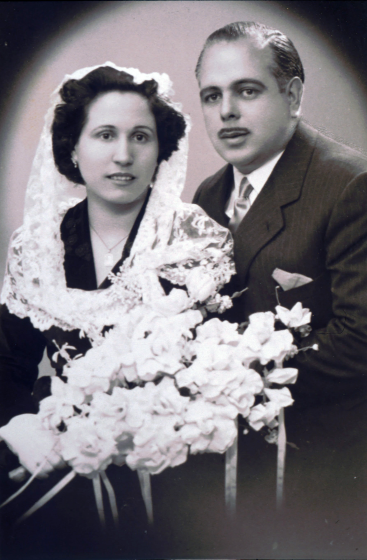 Josep Bancells Puig i Julita Amatller Soms matrimoni de Ca l'Abel