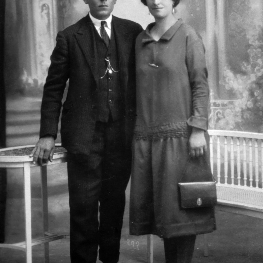 Jaume Ridorsa, Rosa Riera, matrimoni de Can Boneta Petit.