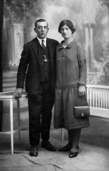 Jaume Ridorsa, Rosa Riera, matrimoni de Can Boneta Petit.
