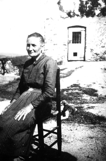 Retrat de Carme Ciurana l'àvia de Can Pradell