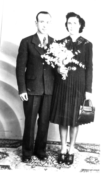 Retrat de casament de Martí Artigas i Maria Martí
