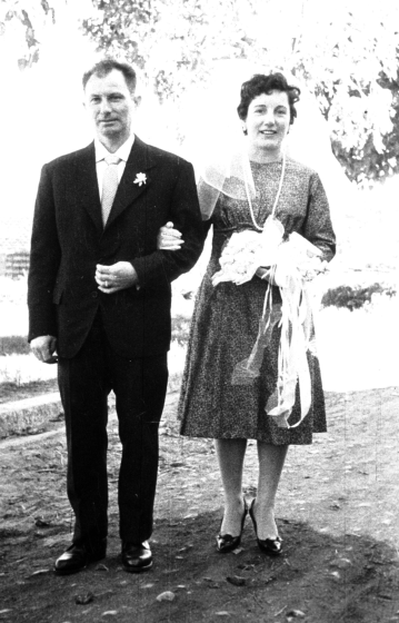 retrat de casament de Lluís Artigas Vilella i Pilar Franch Tolosa