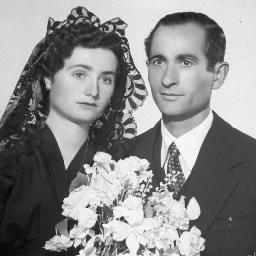 Casament de Pere Güell Iglesias i Paquita Turón Soms de Can Gasparó