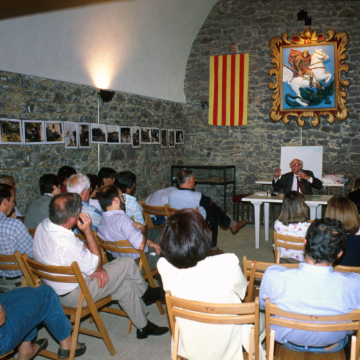 Conferència de Manel Anglada a la capella de Sant Jordi