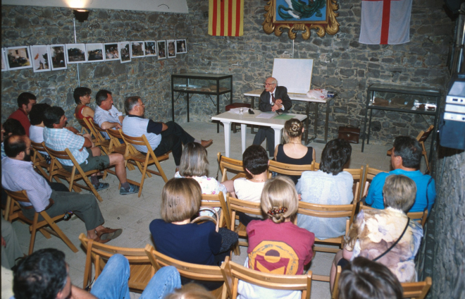 Altre aspecte de la conferència de Manel Anglada a Sant Jordi