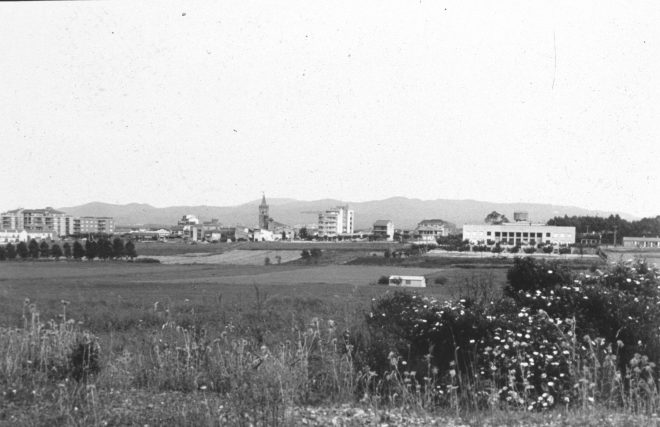 Vista de la Vila de Maçanet des del Torrent de Can Garriga