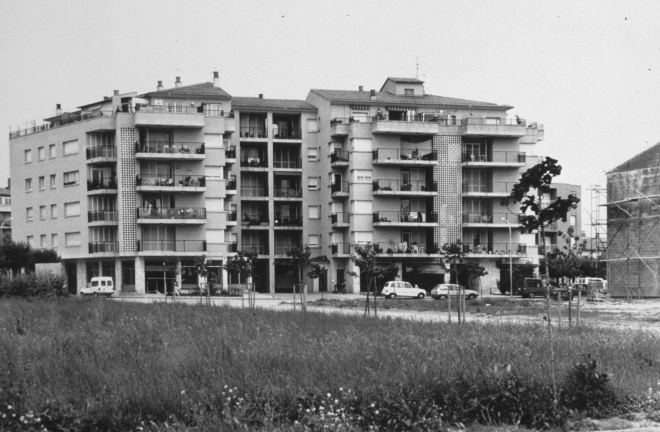 Blocs de pisos de l'avinguda de Catalunya