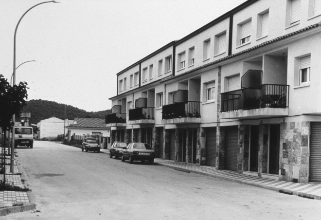 Detall de l'avinguda de Sant Llorenç