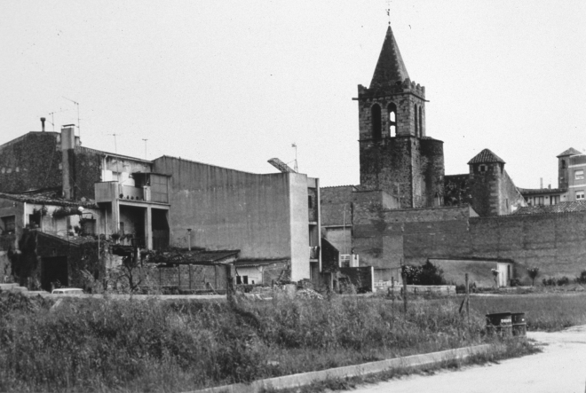Solars a l'avinguda de Sant Llorenç que avui ja estan edificats