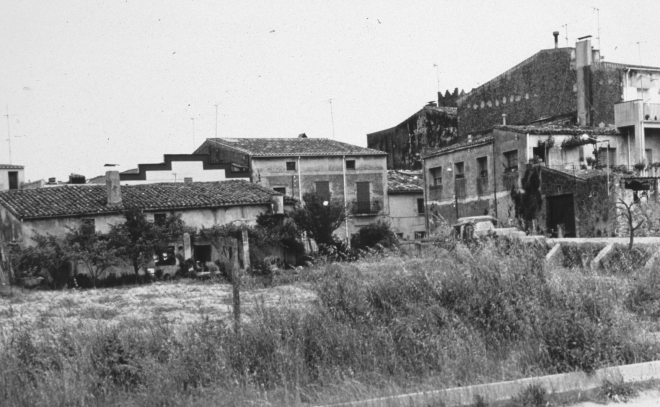 L'hort de Can Falló a l'avinguda de Sant Llorenç
