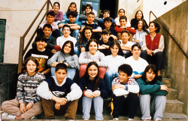 8è grup A: Elisabet Bancells, Belen Barbosa, Sergi Beltran, Josep Cursà, Sònia Escalante, Maria Faig, Jordi Falgueras, David Flores, Sergi Garcia, Ivan Gonzàlez, Xavier Güell, Laura Marin, Jacobo Mesa, Manuel Moreno, Jesica Navalón, Joan J Nieto, Albert Núñez, Cristina Padilla, M Isabel Perez, Marta Poch, Gemma Prats, Anabel Rodríguez, Maritxell Rubio, Joan Salgado, Nuria Soler, J. Francesc Valencia i Elena Vilella.

tutora: M Josep Arana Carreras.