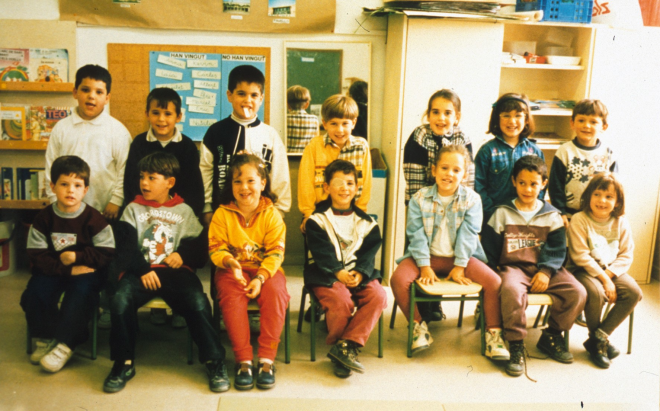 P-5, grup A: Enric Alcaraz, Manel Armada, Didac Asensio, Albert Batallé, Anna Enríquez, Eva Firmino, Pere López, Gerard Lucha, Carles Martínez, Elisabet Montiel, Kevin Osuna, Laia Ruiz, Josep Soms, Natalia Taberner, 

Tutora: Angela Stol Velasco