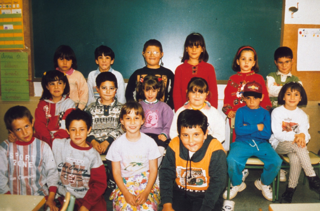 1er grup A:

Noemi Bruy, Victor Castell, Cristian Cervantes, Rocio Diaz, Mireia Falgueras, Daniel Garcia, Sandra Heras, Kilian Martin, Barbara Nieto, Cristina Poyatos, Basili Prados, Estela Rodriguez, Cristopher Ruiz, Lluis Salas, Raquel Suàrez i Lluís Xifró.

Tutora: Irene Montavell Gal