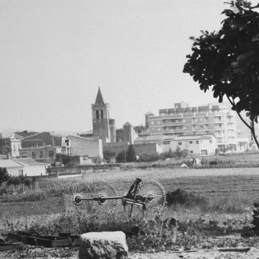 Vista parcial de Maçanet des de Can Garriga