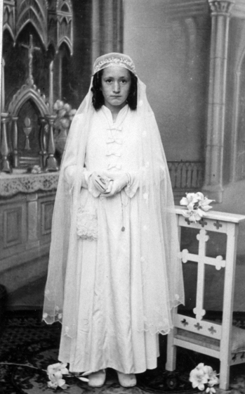 Foto de comunió de Concepció Nadal Aulet