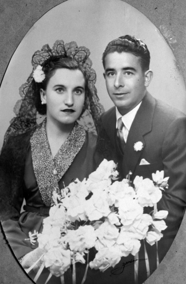 Foto de casament de Joaquim Roca Torrent i Cinta Reyner Tarres