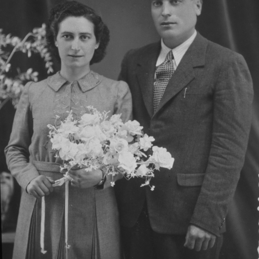 foto de casament de Josep Ruscalleda Pujol i Angela Masso