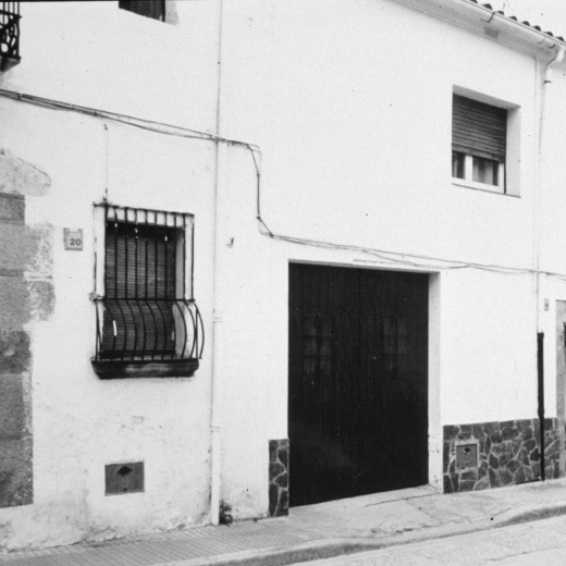 Can Borra al carrer de Sant Sebastià