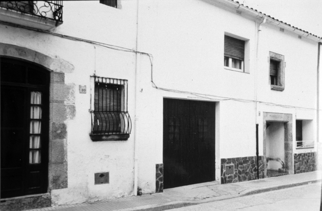 Can Borra al carrer de Sant Sebastià