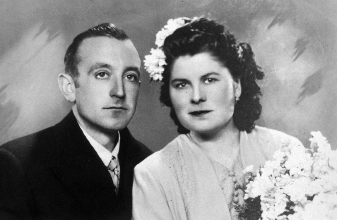 foto de casament de Pere Torrent i Dolors Ruscalleda
