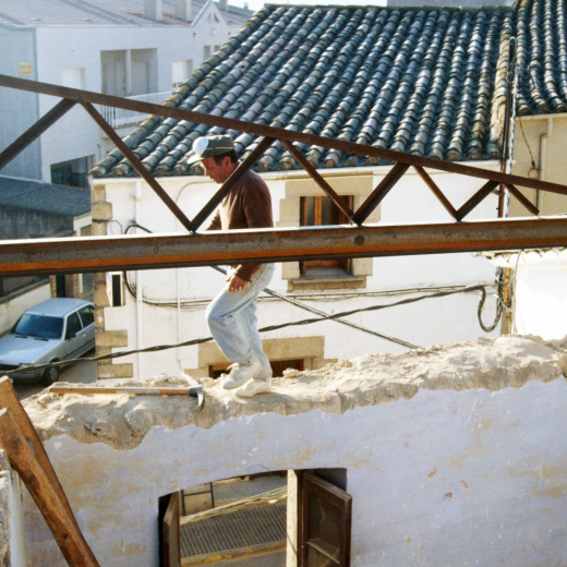 Obres de reconstrucció de Can Buscastells