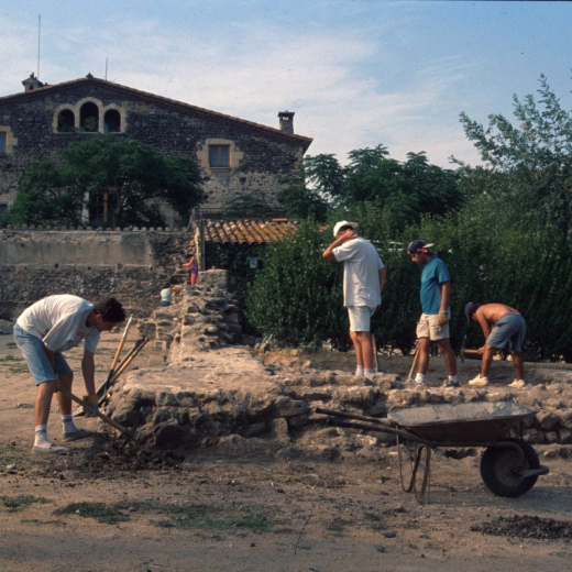 altre detall de les excavacions