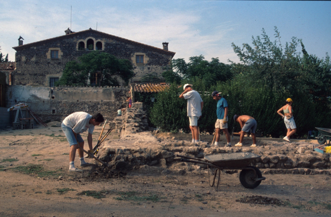 altre detall de les excavacions