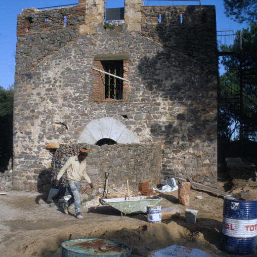 Restauració de l'interior de la capella