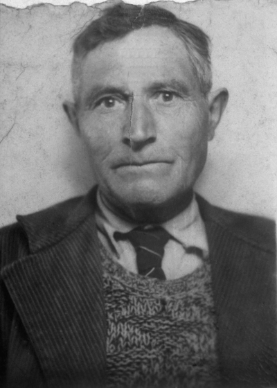 L'avi de Can Vilà, Narcís Vilella, flaquer de Maçanet.