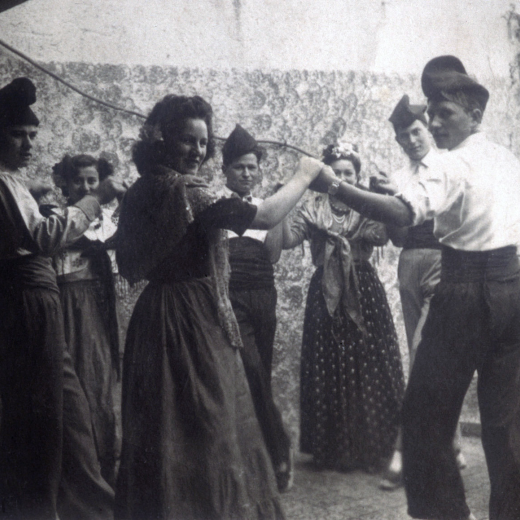 Carnaval.

En Josep Vidal, Evelia López, Isidre Campeny, Ana Morell, Josep Tomàs, Joan Costa