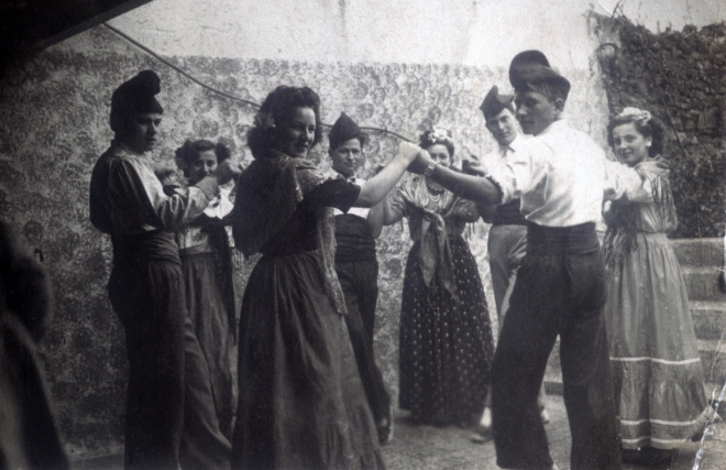 Carnaval.

En Josep Vidal, Evelia López, Isidre Campeny, Ana Morell, Josep Tomàs, Joan Costa
