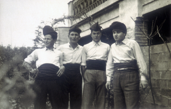 Carnaval

Joan Costa, Isidre Campeny, Josep Tomàs i Josep Vidal