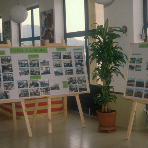 Exposició de treballs al col·legi Sant Jordi de Maçanet