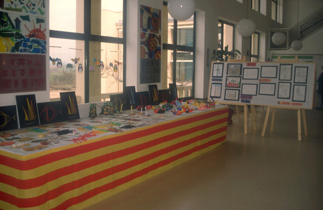 Col·legi Sant Jordi. Exposició de treballs escolars