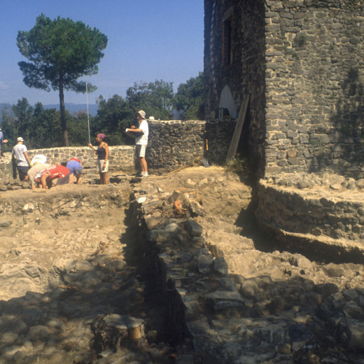 Camp de treball d'excavacions a Sant Jordi.