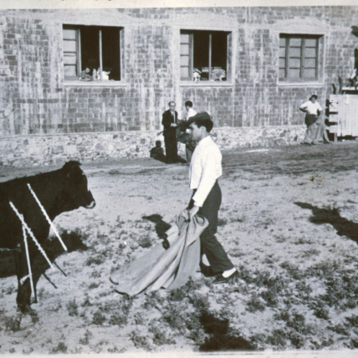 Detall de la corrida de braus del dia 12 d'agost de 1944 per la Festa Major.