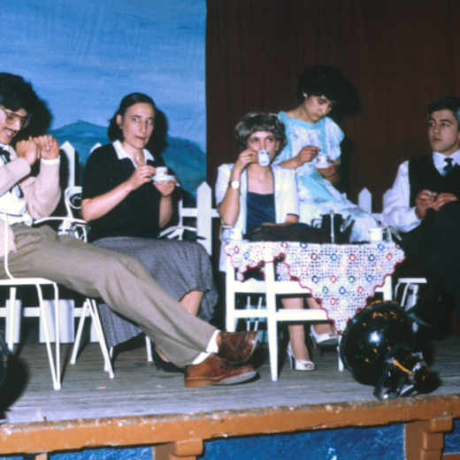 Angel Tomàs, Montserrat Rovira, Margarita Fernández, Cristina Tomàs, Joan Romaguera.
