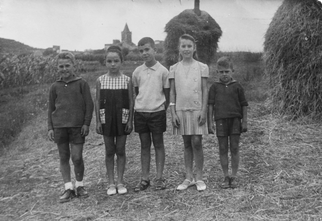 Esquerra `Pere  Serra ,Mª Àngels Ametller, Josep Romaguera, Nuri Rovira ,Simó Serra
