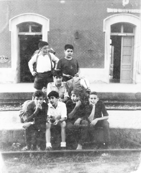 Campaments a Riells.
Joaquin Serra, Emili Bancells, Ricard Pereferrer, Quim Bosch, Jordi Roura, Ferran Massagu, Julià Serra