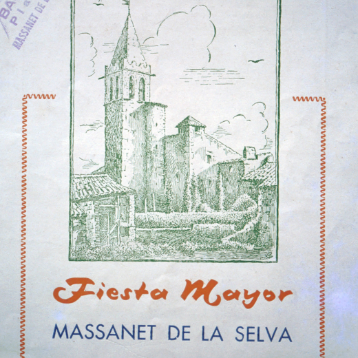 Portada del programa de la Festa Major de l'any 1963