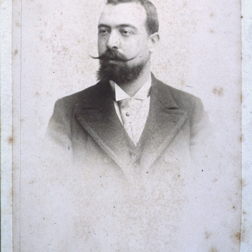 Foto de Francesc de Trinxeria en una foto del segle XIX