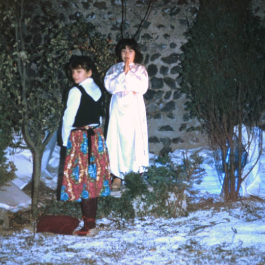 Pessebre vivent a Maçanet l'any 1981